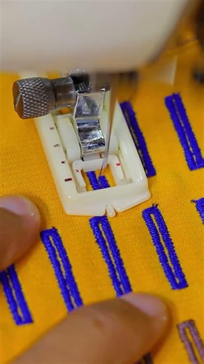 Buttonhole Sewing Workflow with Portable Machine #sewingprocess #diy