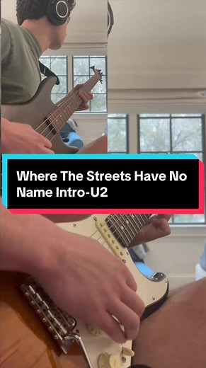 Guitar Tutorial for 'Where The Streets Have No Name' by U2