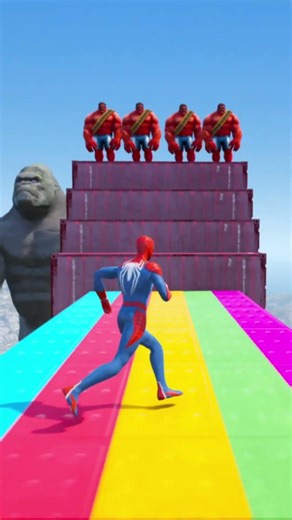 GTA 5 Epic Water Ragdolls Spiderman Jump/Fails Ep 4 #shorts