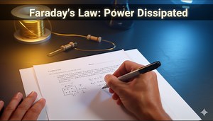 Faraday's Law Example: Power in a Magnetic Loop