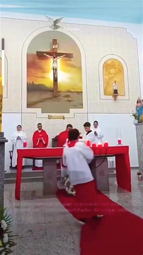 6.4K views · 158 reactions | In the Holy Mass, before the altar of...