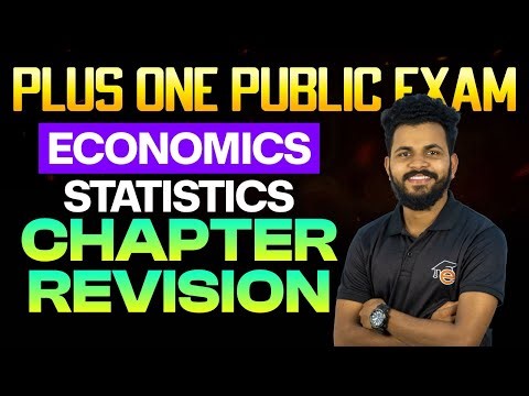 Plus One Public Exam Economics | Statistics Chapter Revision | Eduport