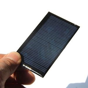 [Hot Item] Mini Solar Cell 0.5W 6V Solar Panel for Toy Light Mobile Solar Charger