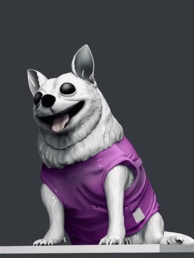 Vẽ một bé Chi Oe Oe. #giaitri #giaitri ##3dprinting #vẽ #in3d #nhanvat #giaitri #độngvậthàihước #VideoDễThương #pokemon #venhanvat #zbrush #keyshot #điêukhắc #xuhuong #cnc #cướithoi