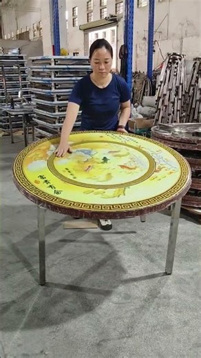 Amazing Foldable Round Dining Table | Smart Space Saving Furniture #FoldableTable #RoundTable