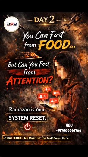 Reconstruction of Ummah | #ramadan Day 2 with @reconstruction_of_ummah_rou_ | Instagram