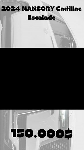 2024 MANSORY Cadillac Escalade | #supercarsluxy #cadillac #mansory #gt #luxurycars #supercarst
