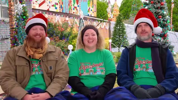 Candy castles and peppermint forests come to life on an all-new episode of The Great Christmas #LightFight TOMORROW at 10/9c on ABC 🍭✨ | The Great Christmas Light Fight