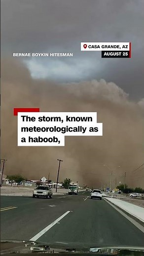 Massive dust wall sweeps through Arizona