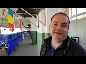 Diskus Haltung und Pflege Tipps von Profi Bob van Horne bei 4th European Discus Championchip