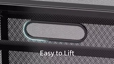 8 Tier Paper Organizer with Handle, Metal Mesh Desk File Organizer, Large Capacity Desk Organizers Paper Letter Tray Desktop Document Sorter for Office, Home or School - Black