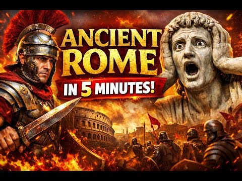 “Ancient Rome Explained in 5 Minutes | Quick History of the Roman Empire”