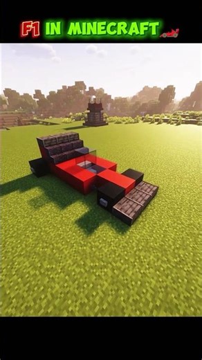 Easiest F1 Design in Minecraft 😱🏎️ #shorts #minecraft #minecraftbuilding