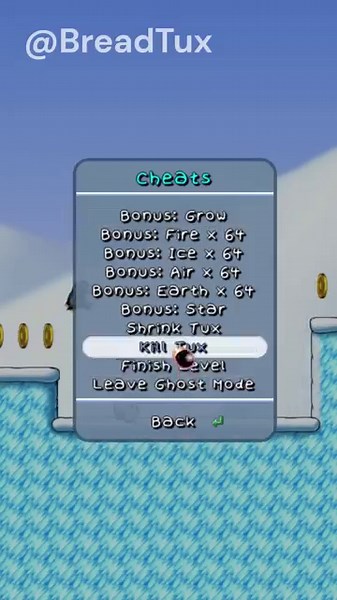 SuperTux developer mode tutorial.