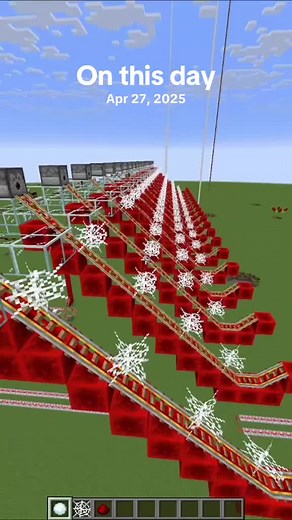 Minecraft TNT Minecart Launcher Test