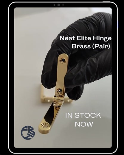 Fine Box Hardware | 💯 IN STOCK NOW - NEAT ELITE BRASS HINGES IN STOCK NOW https://www.fineboxhardware.com/product/jewelry-box-hinge-brass/ | Instagram