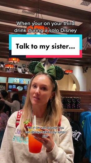 Double Vision Drinks at Disney: Solo Day Shenanigans