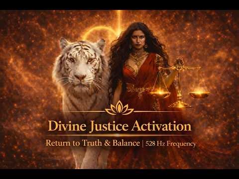 Divine Justice Activation | Return to Truth & Balance | 528 Hz Frequency