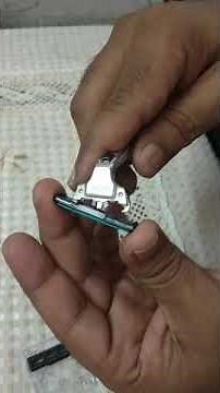 gillete twin blade razor fixing