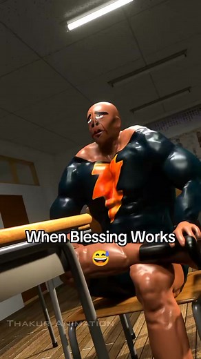 When Blessing Works😅 Funny Animation Meme #animationmeme #animation #... | Thakur Animation