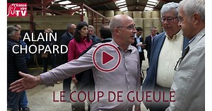 Alain Chopard : un grand coup de gueule