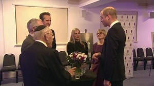 Duke and Duchess of Cambridge meet Holocaust survivors