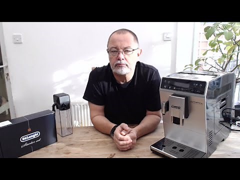 DELONGHI - Autentica Cappuccino ETAM 29 660 SB Coffee Machine been to cup, Unboxing and setup.