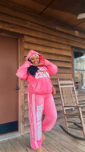 Crowned Saints on Instagram: "One of our amazing supporters @its.nykee in our pink Jesus saves sets! When it came to me taking the courage to publicly announce my personal struggles and my new walk with Christ to all of yall on here she personally took the time to text me a paragraph just showing love and support, not only as a supporter but as a sister in Christ so this one means a lot to me yall go follow her and show some love!❤️ love all of yall🤞🏾"