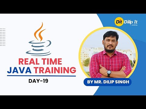 JAVA Real Time Training - Day 19 | String Methods & Operations in Java | By Dilip IT Academy - DIT