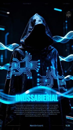 "Invisible Cloth Science😱: सच में कैसे होती है अदृश्यता?"#gyaanbombx #facts