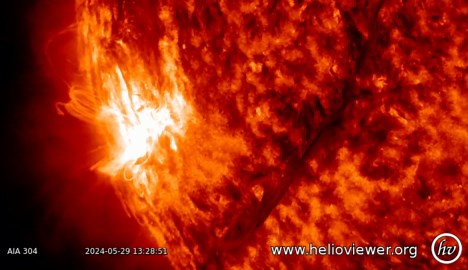 Sunspot AR3697 That Unleased An X1.4-Class Solar Flare