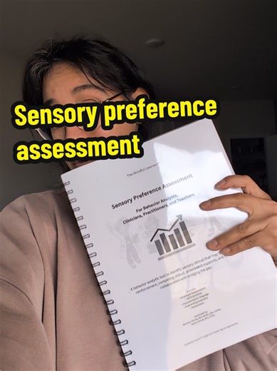 Sensory Preference Assessment for ABA Practices