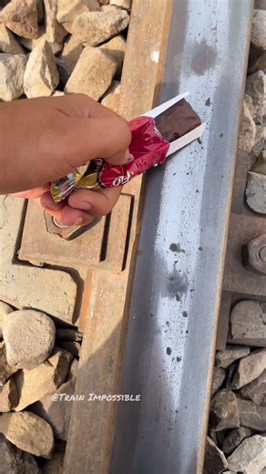 TRAIN vs चॉकलेट #shorts