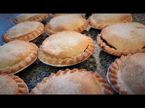 Mincemeat Pies How to Recipe | Based on Short Sweet Pastry | Homemade