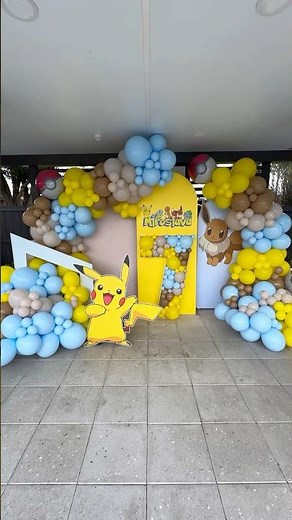 Pokémon Birthday Party | Pikachu Decor