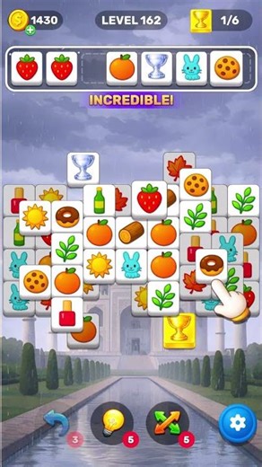 Tile Match Puzzle Game - Level 162