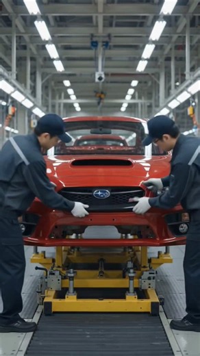 Subaru WRX STI — Full Factory Build Time-Lapse (100% OEM) 🏭⏱️
