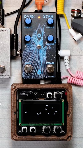 Music for the sky, Day 432🌤🌱 With Monome Norns Shield script “Fall”, Old Blood Noise Endeavors Dark Star Pad Reverb, Fairfield Circuitry “Shallow Water” K-Field Modulator, and tascam DR-07X. #ambientmusic #lofiambient #lofimusic #fyp #synthtok