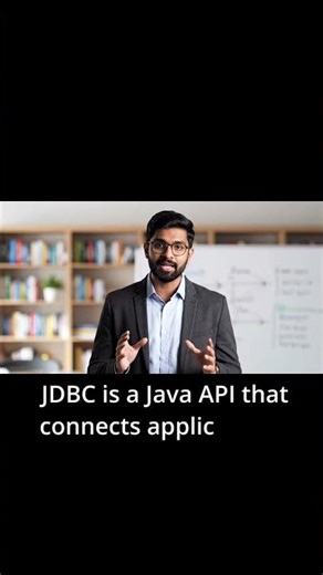 What Is JDBC in Java? 🤯| #shorts #motivation #education #tech #java