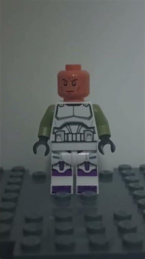 how to make a custom lego star wars 305th commander #legostarwars #viral