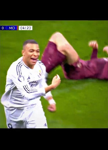 Mbappe vs City ... Peak edit #football #fyp #mbappe #viral