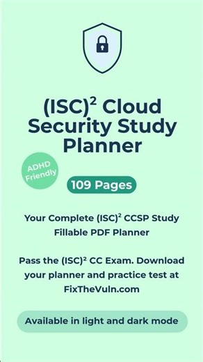 Pass the (ISC)² CC Exam. Test your knowledge at FixTheVuln.com
