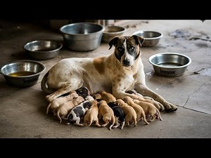 These Newborn Puppies Just Got Their First Milk – Such a Tender Moment