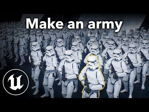 Unreal Engine 5 Beginner Tutorial Part 14 - Clone Characters