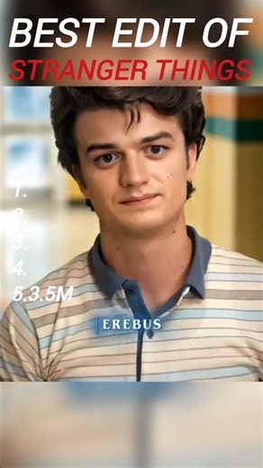 best edit.of Stranger things #anime edit #strangerthings #steveharrington