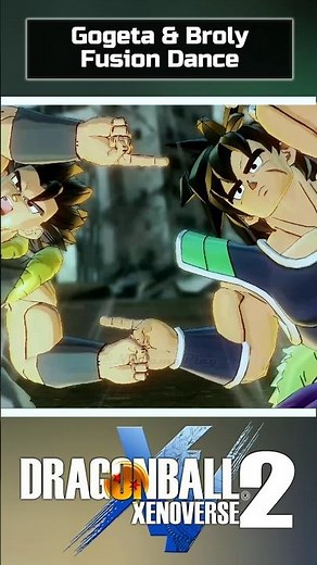 Gogeta and Broly DBS Fusion Dance #mod #dragonballxenoverse2 #dragonball