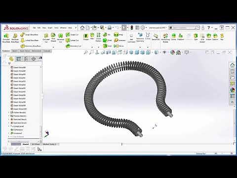 SOLIDWORKS - Complex Curve Driven Pattern