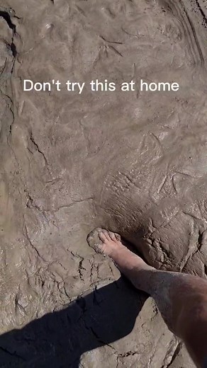 Quicksand is REAL! I almost died a B grade movie death. #quicksand #straya #australia #mothernature #natureismetal