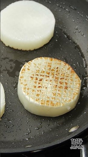Melted Cheese Daikon Steak