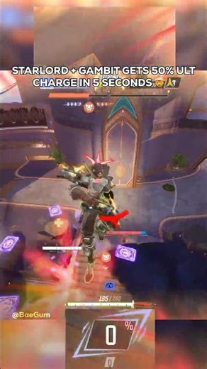 GAMBIT + STARLORD = 10% ULT/SECOND ?! 🤯💀🔥#marvelrivals #marvelrivalsgameplay #marvel #gaming